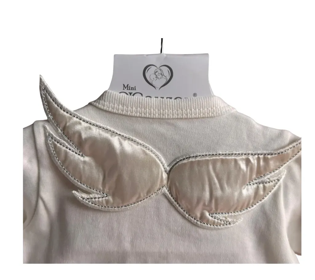 Melek Dokunuş Yenidoğan Bebek Seti %100 Pamuk Kız Bebek 5 Parça Hastane Çıkışı