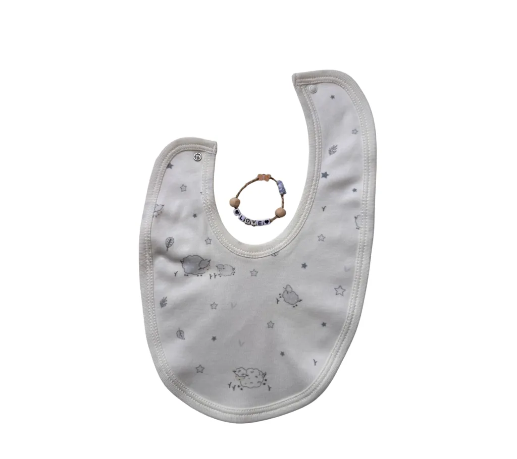 Kuzu Rüyası Yenidoğan Bebek Seti %100 Pamuk Erkek Bebek 5 Parça Hastane Çıkışı