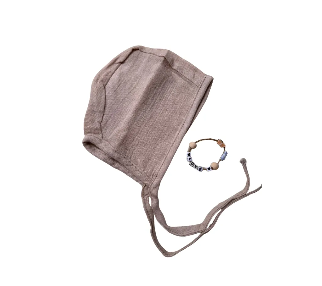 Bohem Doğa Yenidoğan Müslin Bebek Seti 5 Parça Erkek Bebek Pamuk Hastane Çıkışı